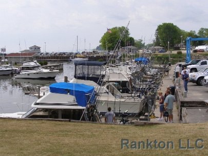 Many charter boats